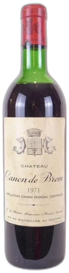 photo du vin Château Canon de Brem