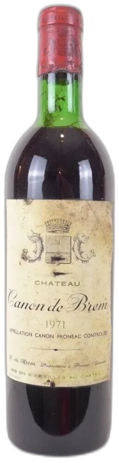 photo du vin Château Canon de Brem