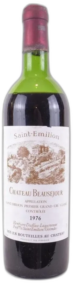 photo du vin Beauséjour Duffau-Lagarrosse