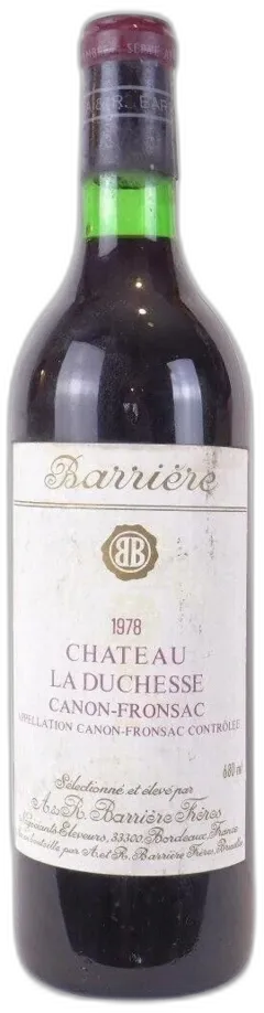 photo du vin Château la Duchesse