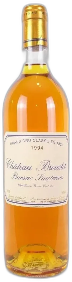 capture du vin Château Broustet