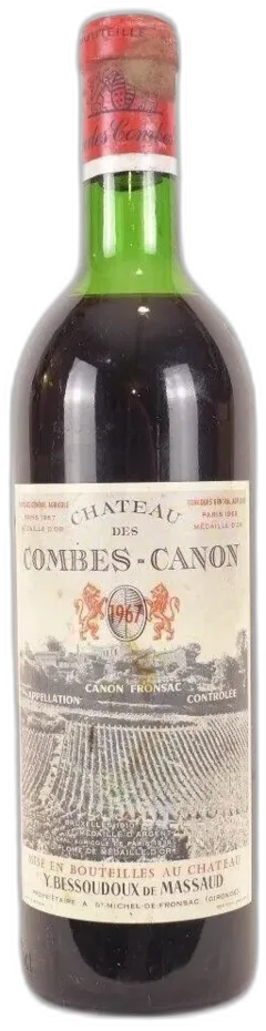 photo du vin Château des Combes-Canon