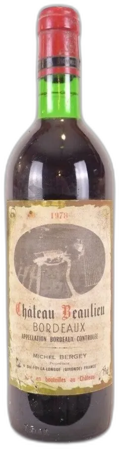photo du vin Château Beaulieu