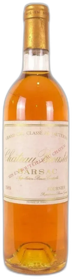 capture du vin Château Broustet