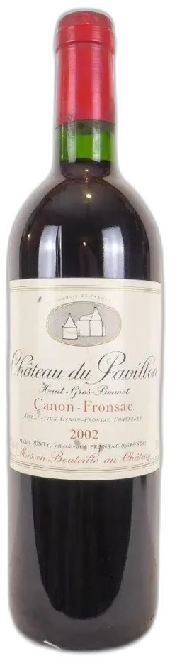 capture du vin Château du Pavillon Rouge