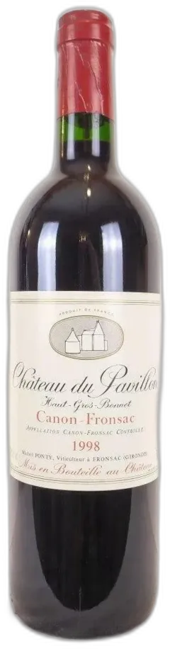 capture du vin Château du Pavillon Rouge