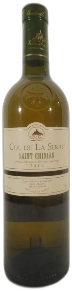 photo du vin Col de la Serre