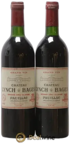 photo du vin Château Lynch Bages