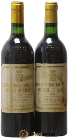 photo du vin Pichon Longueville Comtesse de Lalande
