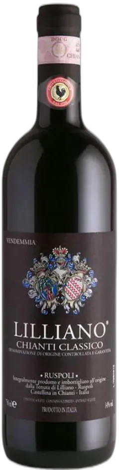 vue du vin Chianti Classico Docg Lilliano