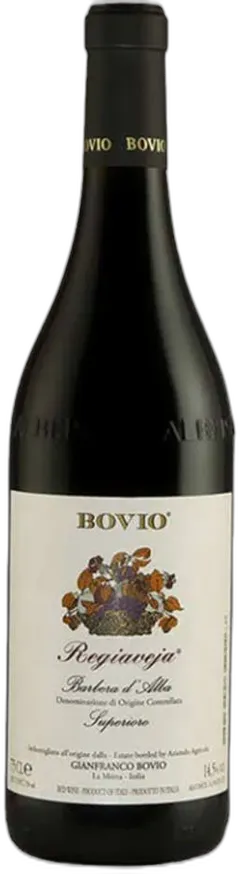 photo du vin Barbera d’Alba Superiore Doc Regiaveja Bovio