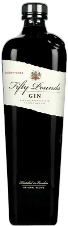 photo du vin Fifty Pounds London Dry Gin