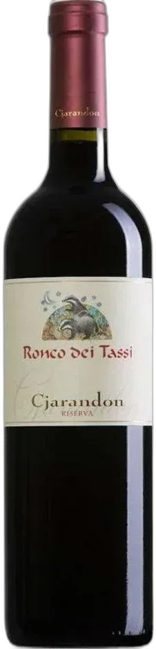 capture du vin Rosso Riserva Collio Doc Cjarandon Ronco Dei Tassi