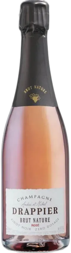 photo du vin Champagne Brut Rosè Nature Dosage Zerò Aoc Drappier