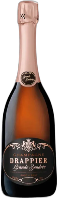 photo du vin Champagne Rosè Brut Grande Sendrèe Aoc Drappier