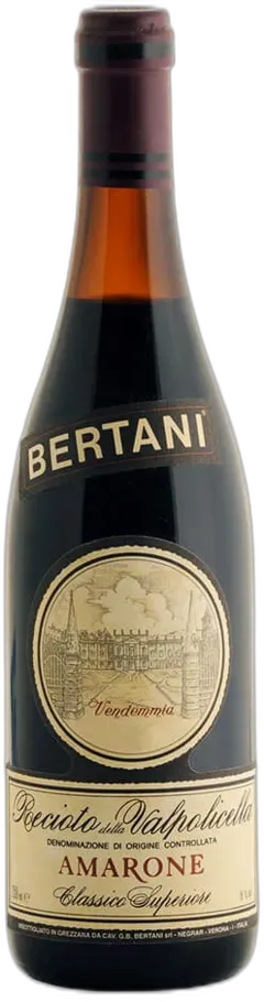 photo du vin Recioto Della Valpolicella Amarone Classico Superiore Bertani