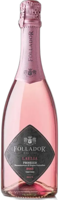 illustration du vin Valdobbiadene Prosecco Brut Millesimato Rosè Doc Laelia Follador