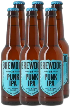 capture du vin Brew Dog Punk Ipa de 12 Bott