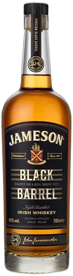 capture du vin Whisky Irish Black Barrel Jameson