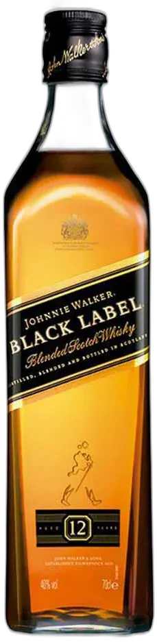 photo du vin Black Label Whisky 12 Years Old Johnnie Walker