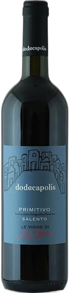 photo du vin Primitivo Salento Igp Dodecapolis le Vigne di Luca Attanasio