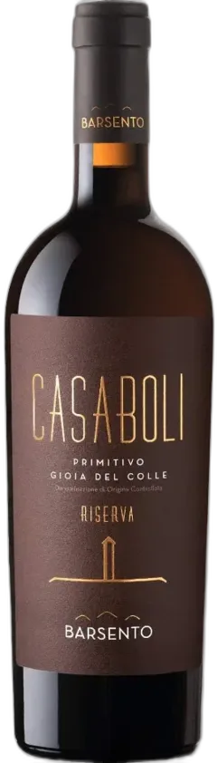 photo du vin Primitivo Gioia Del Colle Riserva Doc Casaboli Barsento