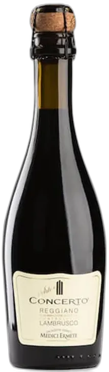 photo du vin Concerto di Lambrusco Doc 375ml Medici Ermete