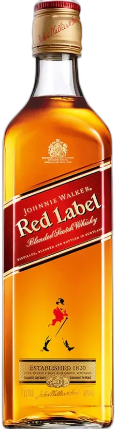 illustration du vin Whisky Johnnie Walker Red