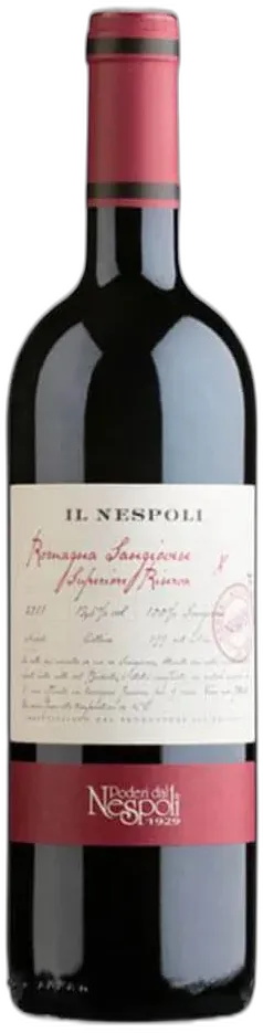 photo du vin Sangiovese Superiore Romagna Doc Prugneto Poderi Dal Nespoli