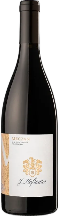 vue du vin Pinot Nero Alto Adige Doc Meczan Hofstatter