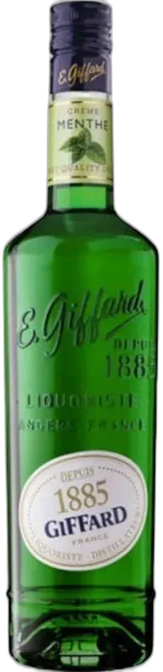 capture du vin Giffard Creme de Menthe Verte
