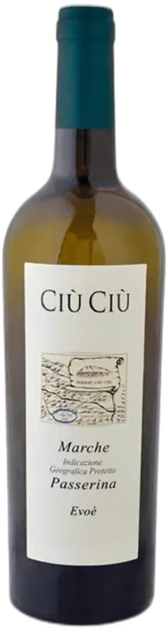 photos du vin Passerina Marche Igp Bio Vegan Evoè Ciù Ciù