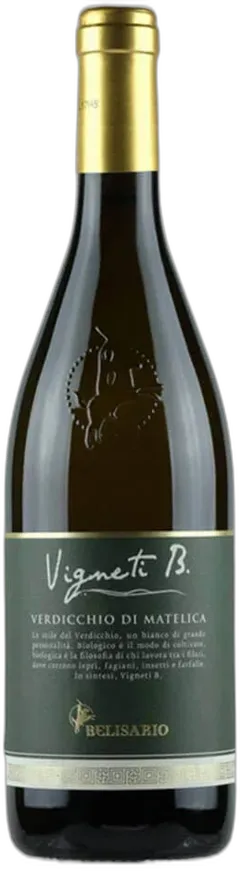 photo du vin Verdicchio di Matelica Doc Bio Vigneti b Belisario