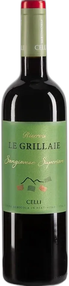 photo du vin Romagna Sangiovese Doc Superiore Riserva le Grillaie Celli