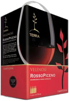 vue du vin Rosso Piceno Doc Bag in Box 3 Litres Velenosi