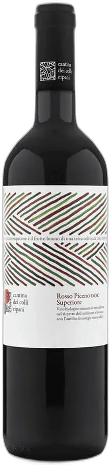 photo du vin Rosso Piceno Doc Superiore Bio Vegan Cantina Colli Ripani
