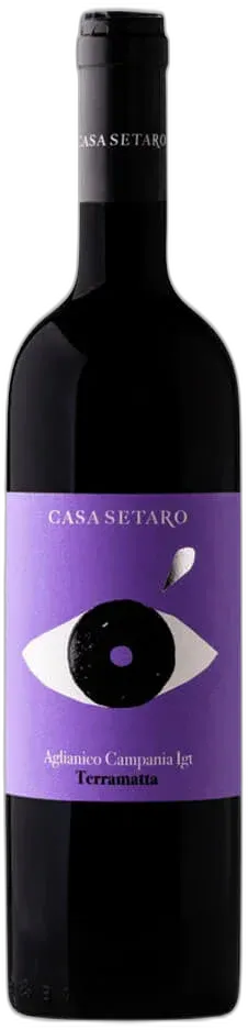 photo du vin Aglianico Campania Biologique Igp Terramatta Casa Setaro