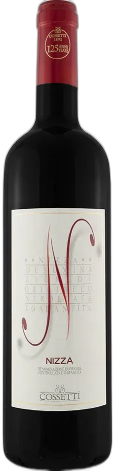 capture du vin Nizza Crivelletto Docg Cossetti Clemente