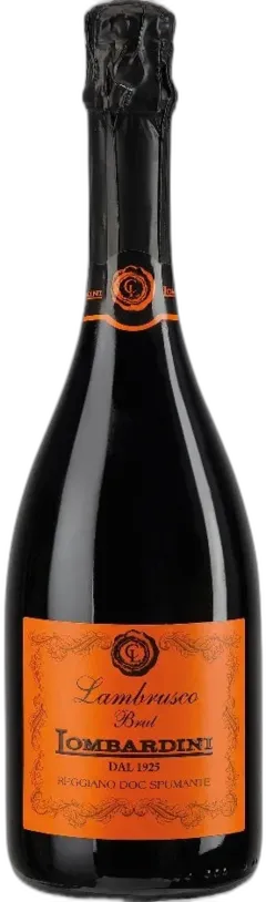 photo du vin Spumante Brut Reggiano Doc Lambrusco Rosso Secco Lombardini