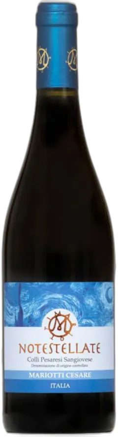 image du vin Colli Pesaresi Sangiovese Doc Notestellate Cesare Mariotti