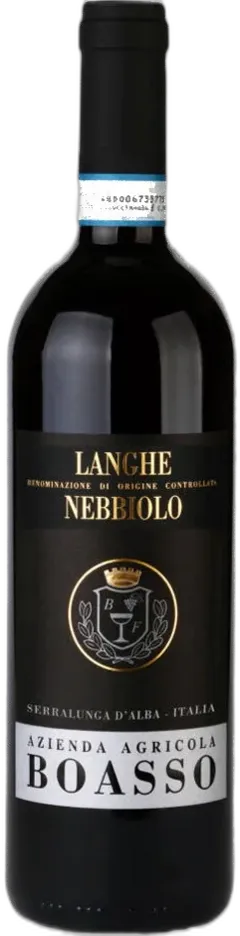photo du vin Langhe Doc Nebbiolo Franco Boasso