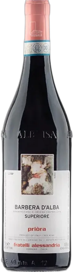 photos du vin Barbera d’Alba Doc Superiore Priòra Fratelli Alessandria