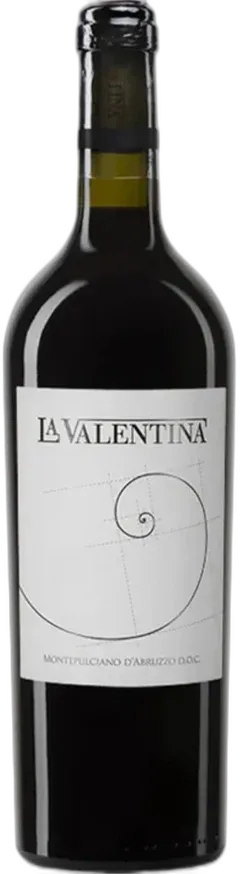 vue du vin Montepulciano d’Abruzzo Doc la Valentina