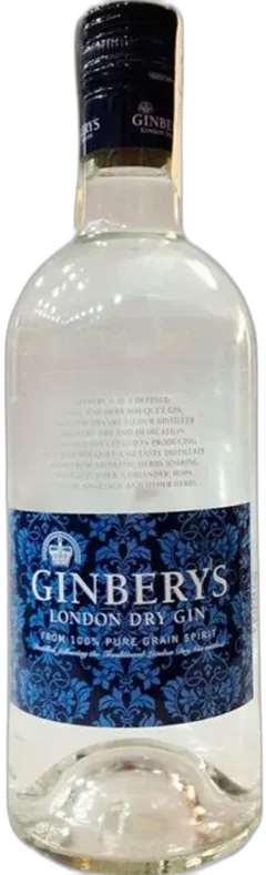 image du vin Gin London Dry Ginbery’S