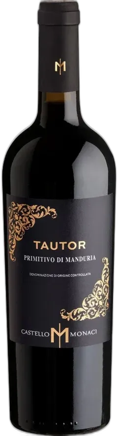 image du vin Primitivo di Manduria Doc Tautor Castello Monaci