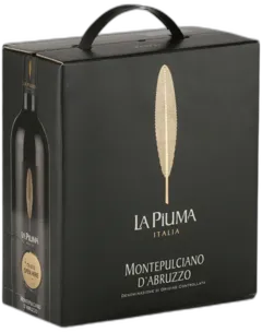 illustration du vin Montepulciano d’Abruzzo Doc Bag-in-Box 3 Litres la Piuma