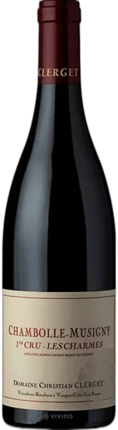 photo du vin Chambolle Musigny Premier Cru les Charmes Domaine Clerget