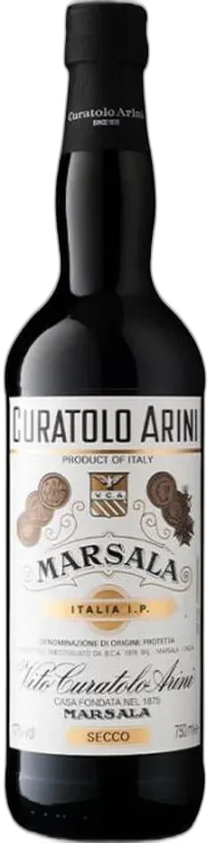 capture du vin Marsala Italia I.P. Dry Invecchiato Oltre un Anno Vito Curatolo Arini Dal 1875