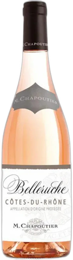 capture du vin Cotes du Rhone Belleruche Rosè m Chapoutier