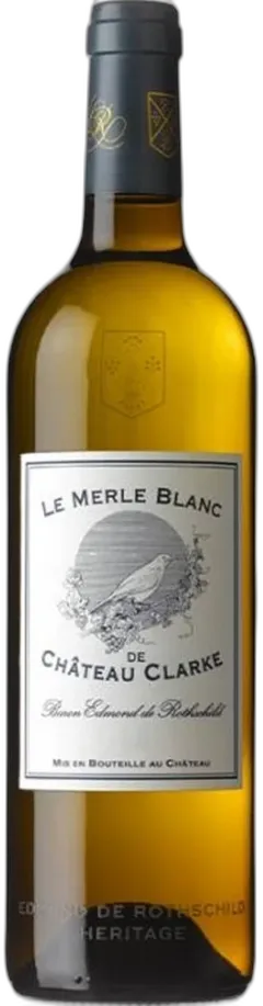 image du vin le Merle Balnc Chateau Clarke